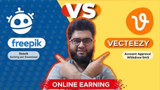 Freepik vs Vecteezy for Contributors  What is freepik Vecteezy in SImple English [upl. by Yttisahc]