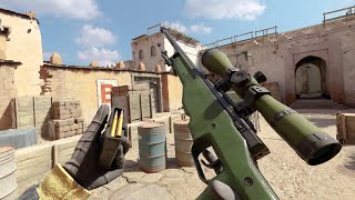 CSGO AWP with COD MW SPR 208 animations aka Dust 2 RTX ON [upl. by Nance704]