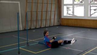 Fussballtraining Ablenken  Hechten  Torwarttraining [upl. by Sukramed]