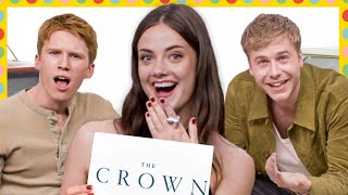 The Crown Cast Test How Well They Know Each Other  Vanity Fair [upl. by Mintz]