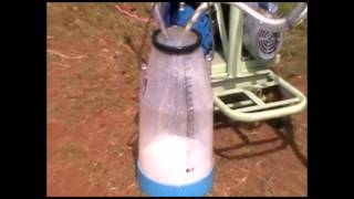 DairyMaid Milking YZ1 Machine Operation [upl. by Zohar]