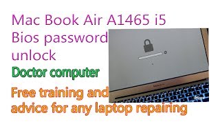 How to remove I cloud MacBook Air A1466 in Urdu Hindi [upl. by Ping]