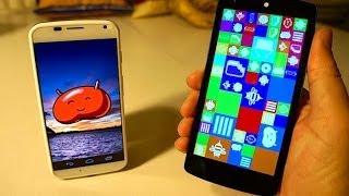 Nexus 5 vs Moto X  Pocketnow [upl. by Nahej]