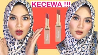 KECEWA  NYOBAIN PURBASARI METALLIC COLOR MATTE LIPSTICK [upl. by Yema]