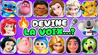 Devine qui PARLE spécial DISNEY 🎙️🎵🌈 Viceversa 2 Vaiana Le Roi Lion Elsa WallE Sing 1 amp 2 [upl. by Nosaes]