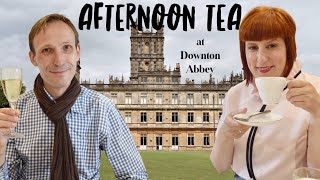 AFTERNOON TEA AT DOWNTON ABBEY HIGHCLERE CASTLE [upl. by Wettam295]