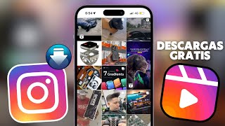 ✅La Mejor Página para DESCARGAR Videos de Instagram Gratis en iPhone [upl. by Nodnarg]