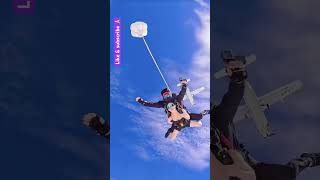 skydiving skydiving trendingshorts youtubeshort youtube tranding fun adventure parachute [upl. by Ande]