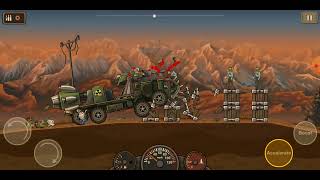 Earn to Die  Oshkosh HEMTT Heavy Expanded Mobility Tactical T 85 modified ride FINAL GAMEPLAY 16 [upl. by Nitsew475]