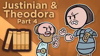 Byzantine Empire Justinian and Theodora  Vanquishing the Vandals  Extra History  Part 4 [upl. by Enywtna]