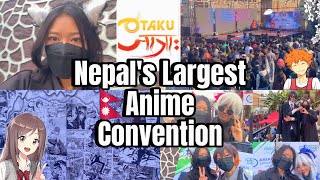 Vlog  Otaku Jatra Winter 2024 🇳🇵 Nepal’s Largest Comic Anime amp PopCulture Convention💜🙌 [upl. by Enilhtak]