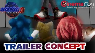 Sonic Movie 3 Trailer Cinemacon [upl. by Ayatnohs861]