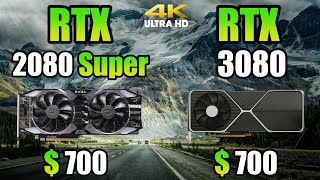 RTX 2080 Super vs RTX 3080  Test in 11 Games  4K [upl. by Aikit]