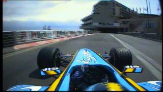 Jarno Trulli Monaco 2004 Pole onboard Pure V10 Sound [upl. by Kasper]