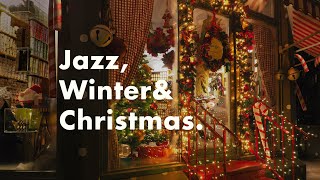 CHRISTMAS PLAYLIST Jazz Winter amp Christmas Carols [upl. by Sumetra940]