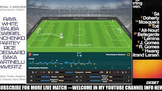 Arsenal Vs Wolverhampton 20 Match Highlights amp All Goals Epl [upl. by Wylen]