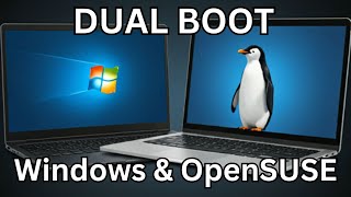 How to dual boot openSUSE and Windows [upl. by Aloibaf]