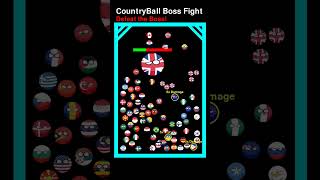 Countryball Boss Fight Part 70🎯🥇 [upl. by Derman814]