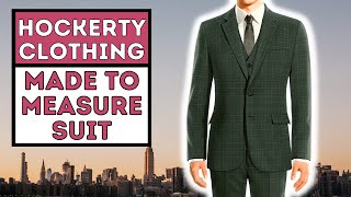 HOCKERTY CUSTOM SUIT REVIEW  MADE TO MEASURE SUIT REVIEW [upl. by Lowery163]