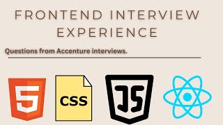 Fresher Interview Experience Mock  HTML CSS JavaScript [upl. by Capello]