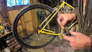 1974 Schwinn FIXED GEAR part 2 [upl. by Nachison]