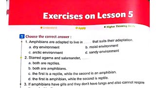 Science  Grade 4  First term 2025  Exercises on Lesson 5 حل كتاب المعاصر ساينس [upl. by Ninehc465]