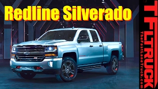 2017 Chevy Silverado and Colorado Redline Editions Everything You Ever Wanted to Know [upl. by Eanram]