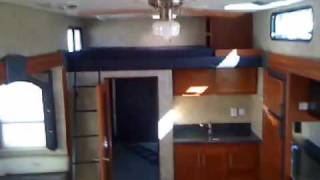 New 2009 Keystone Fuzion 363 Fifth Wheel Toyhauler Virtual Tour [upl. by Groos]