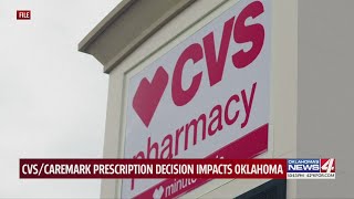 CVS  Caremark prescription decision impacts Oklahoma [upl. by Nosnevets]