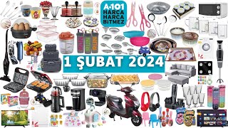 RESMİ KATALOGDAN İZLEYİN ✅  A101 1 ŞUBAT 2024  A101 İNDİRİMLERİ  A101 AKTÜEL KAMPANYALARI [upl. by Annoval]