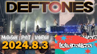 DEFTONES 2024 8 3 Full Show Lollapalooza Chicago Day 3 [upl. by Oidacra]