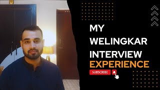 My Welingkar Interview Experience [upl. by Avek]