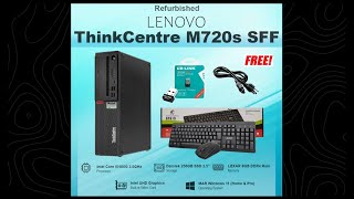 Lenovo M720s ThinkCentre BudgetFriendly Slim PC Core i5 8th gen budgetcomputer lenovo desktop [upl. by Yehs666]