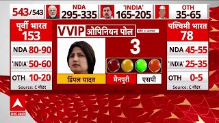 Lok Sabha Opinion Poll 2024 Dimple Yadav की सीट पर बड़ा फेरबदल  abp C Voter Survey [upl. by Ailhat]