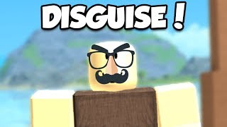 DISGUISING MYSELF ON BOOGA BOOGA ROBLOX [upl. by Esila]