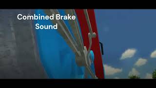 Combined Brakes Sound Effect [upl. by Auliffe]