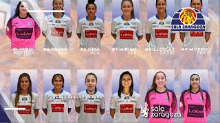 Plantilla Sala Zaragoza 20222023 [upl. by Abekam]