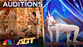 Schumacher Receives A GOLDEN BUZZER From Sofía Vergara  Auditions  AGT 2024 [upl. by Terena]