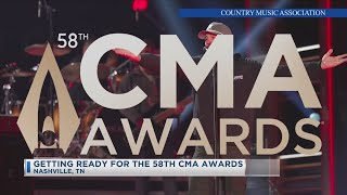 Getting Ready For The 58th CMA Awards [upl. by Eelegna]