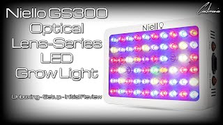 Niello GS300 LED Grow Light  Unboxing  Setup  Initial Review [upl. by Nami]