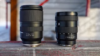 Tamron 1770 vs Sony 1655 Comparison [upl. by Sivel504]