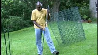 How To Install Garden Fencing [upl. by Alvord884]