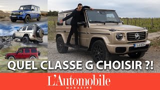 De lAMG à lélectrique  quel Classe G choisir  Essai du nouveau 4x4 de luxe de Mercedes [upl. by Bubb292]