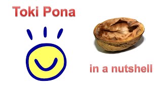 Toki Pona in a nutshell – the simplest language [upl. by Goar]