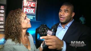 UFC 141s Alistair Overeem Says Brock Lesnar Has Weak Standup  Hes Still Strikeforce Champ [upl. by Elocel449]