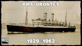 RMS ORONTES 1929  1962 [upl. by Kellyann]