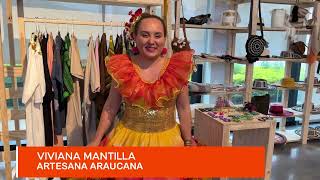 ARTESANOS ARAUCANOS PARTICIPARON EN LA EXPOARTESANIA EN MIAMI EN ESTADOS UNIDOS [upl. by Netfa]