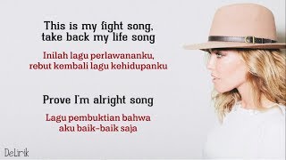 Fight Song  Rachel Platten Lirik video dan terjemahan [upl. by Diann]