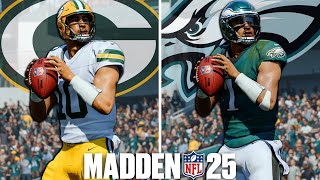 Packers vs Eagles Week 1  Madden 25  Full Game Simulation [upl. by Mcgill733]