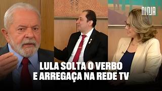 🔥Lula na RedeTV escurraçou herança maldita de Bolsonaro detonou Trump e peitou mercado financeiro🔥 [upl. by Ashmead]